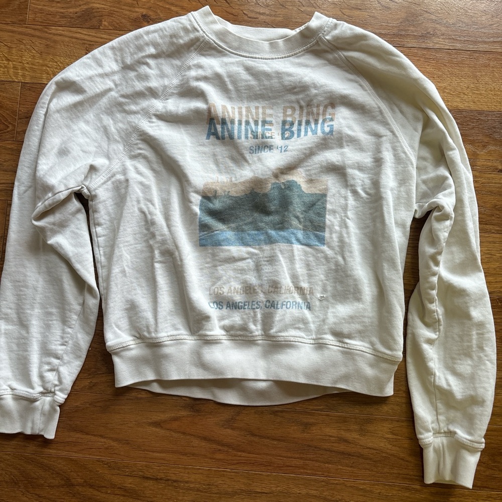 Anine bing sweatshirt. Xs